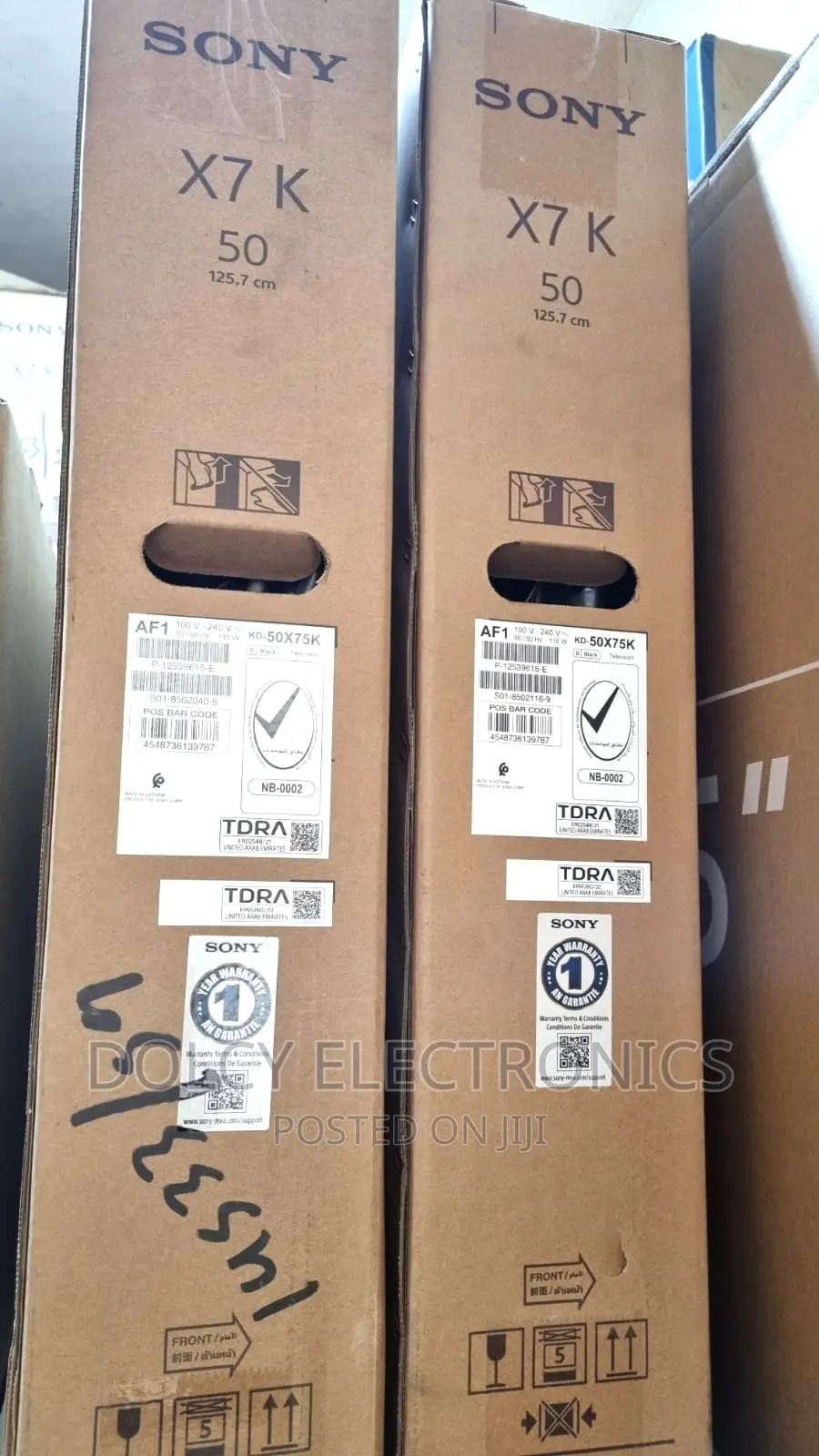 Sony BRAVIA X75K 50inch HDR Smart Google