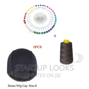 Dome Wig Cap + Thread + Tpins + Needles
