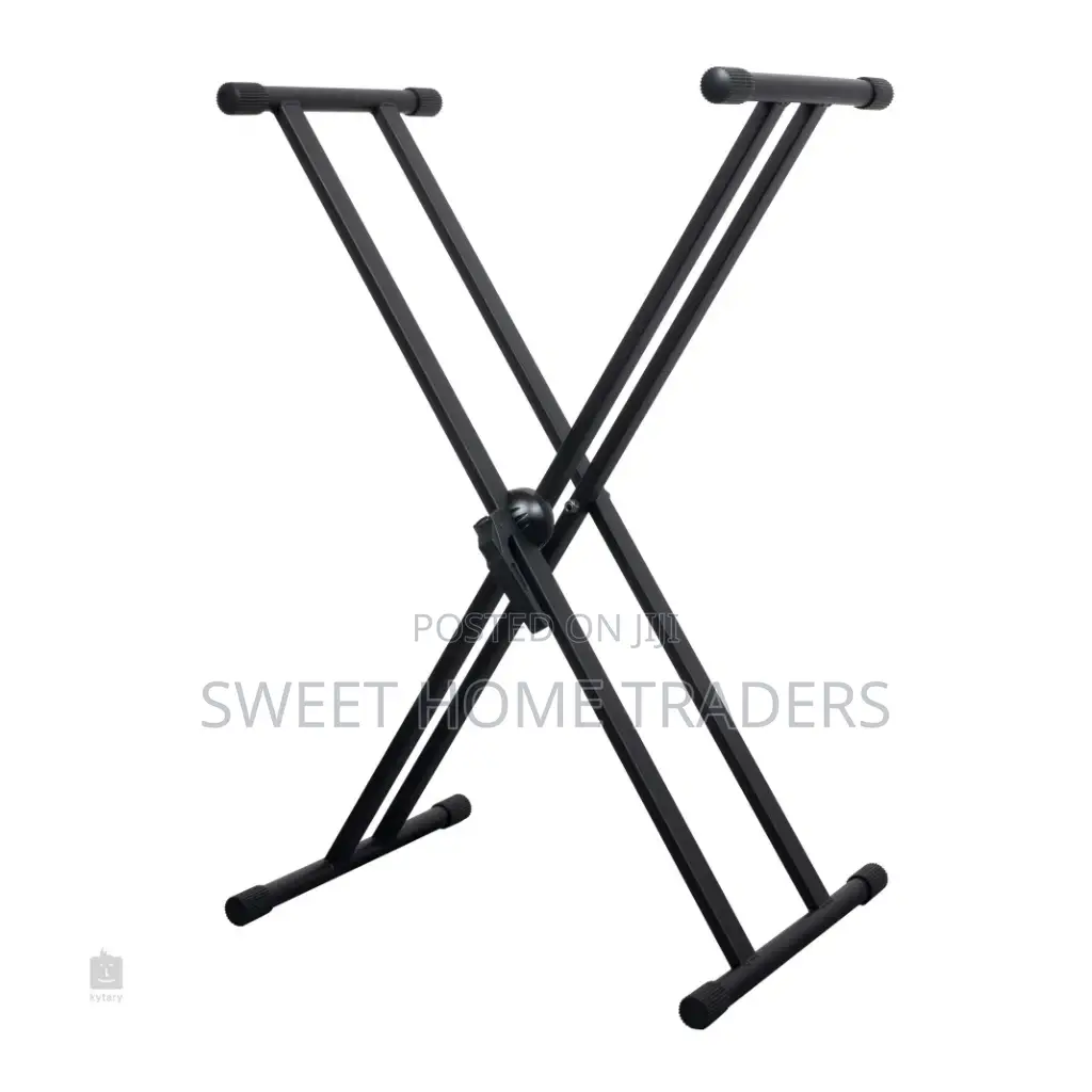 Piano/Keyboard Stand With Locking Stands Double X Shape,
