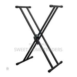 Piano/Keyboard Stand With Locking Stands Double X Shape,