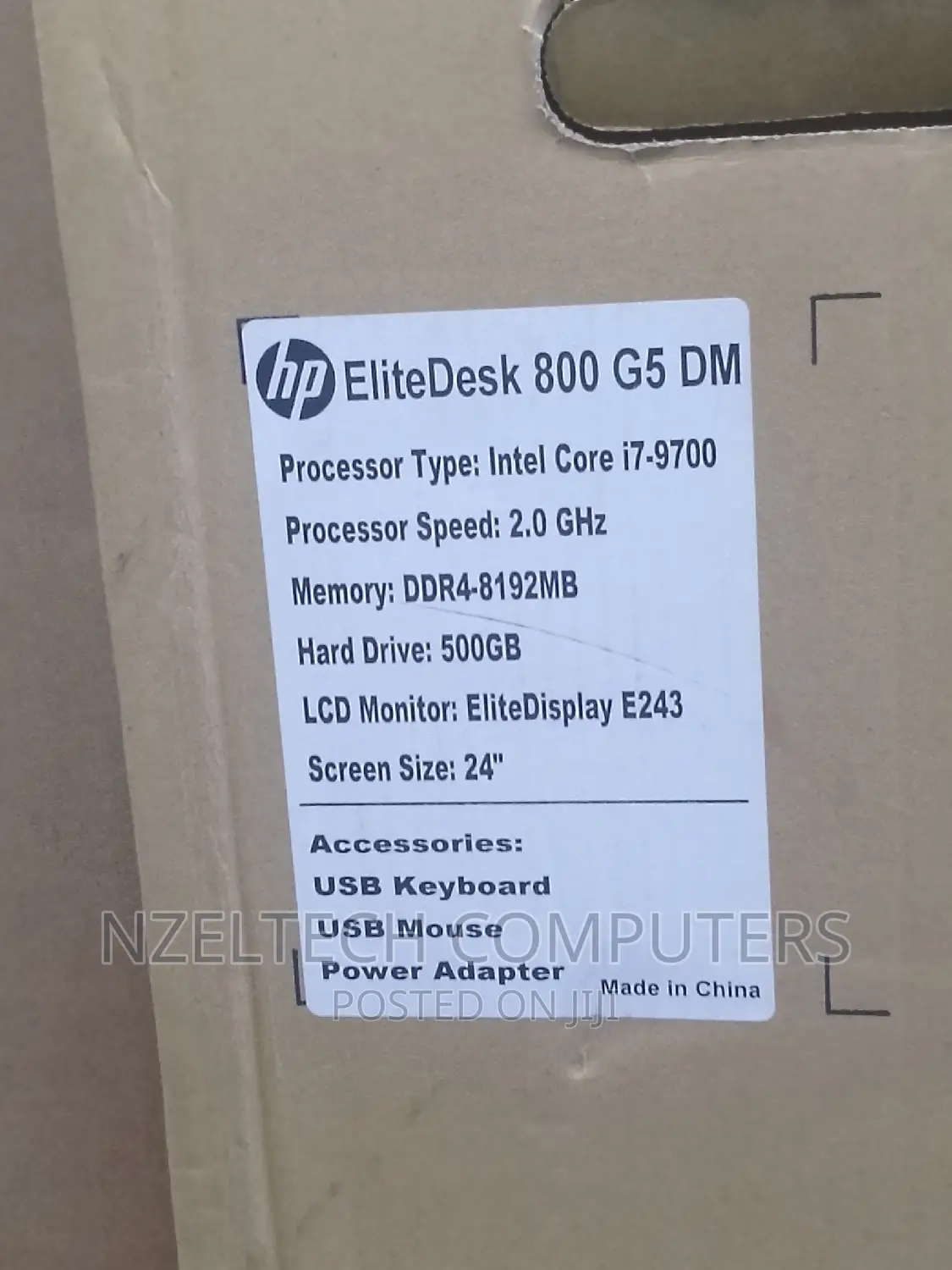 New Desktop Computer HP EliteOne 800 G6 16GB Intel Core I7 SSD 512GB