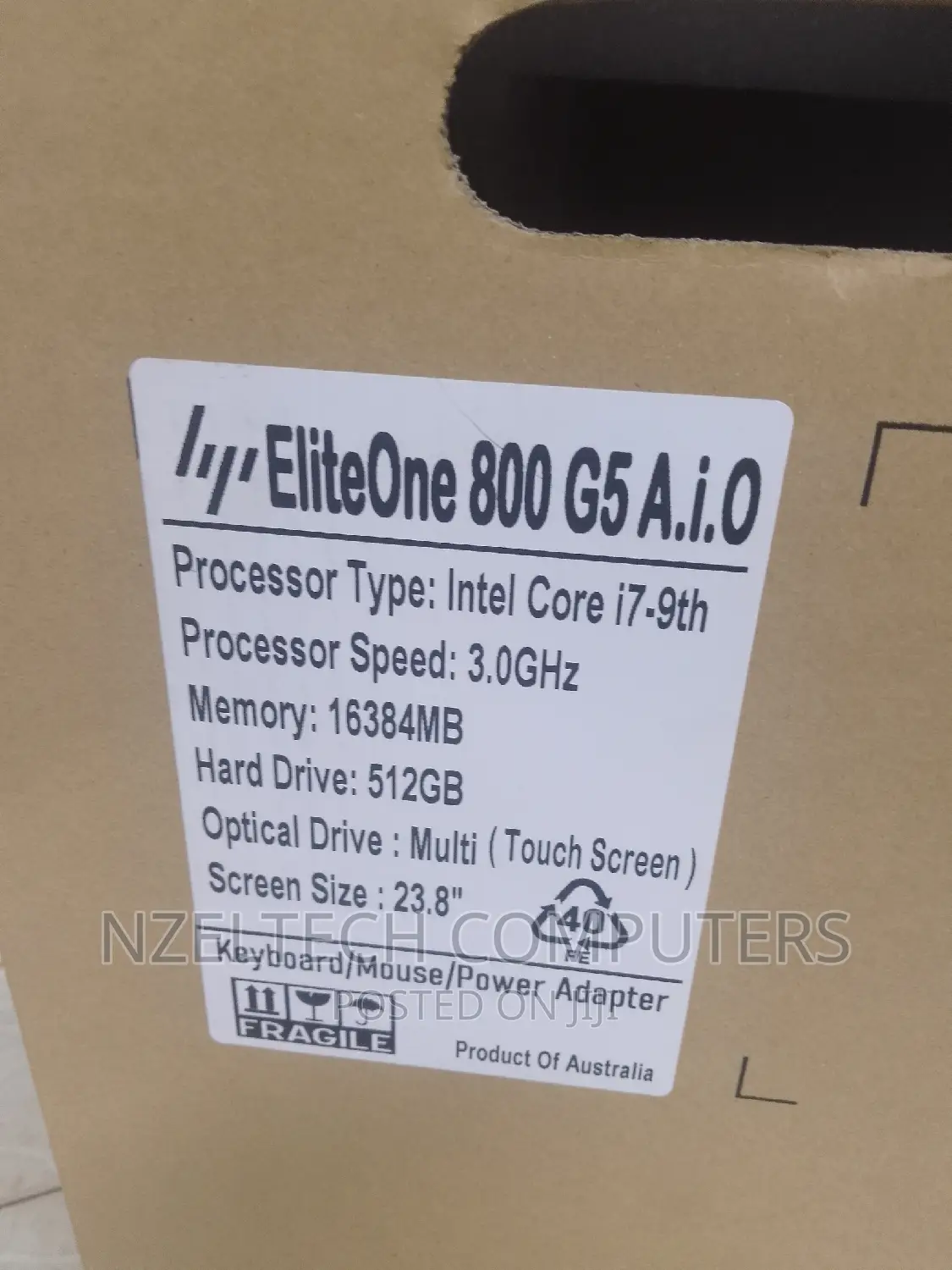 New Desktop Computer HP EliteOne 800 G6 16GB Intel Core I7 SSD 512GB