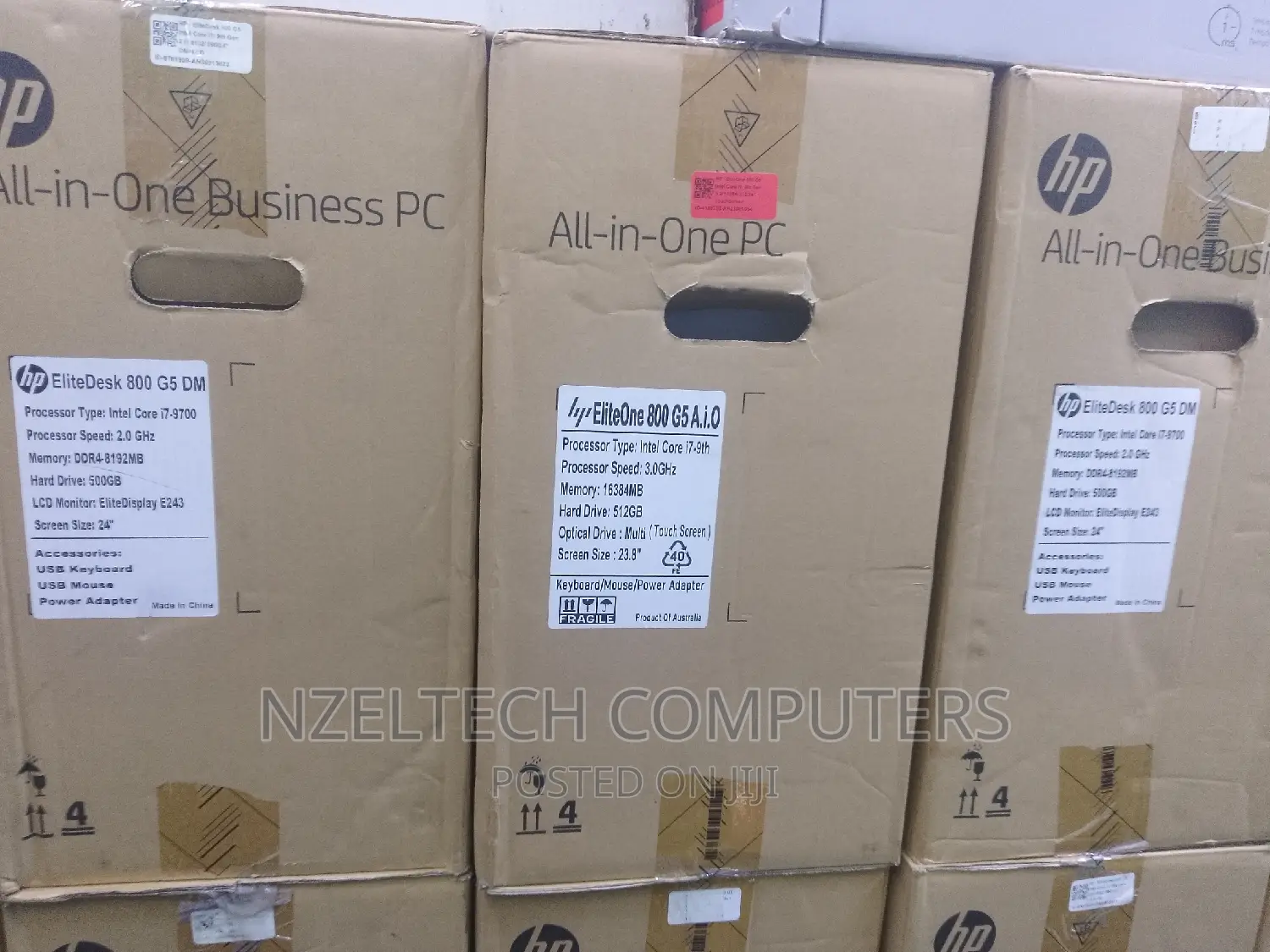 New Desktop Computer HP AiO 22 8GB Intel Celeron SSD 256GB