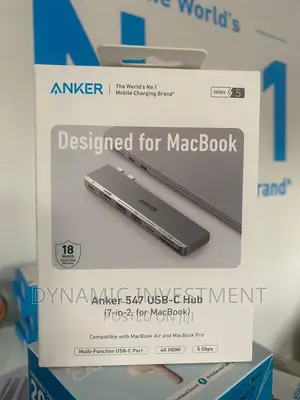 Anker Macbook Power Expand Direct 7-in-2 USB C Hub Adapter