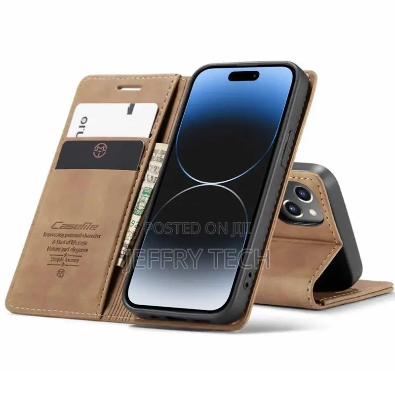 Flipcase Apple iPhone 15 - Brown
