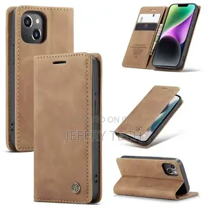 Flipcase Apple iPhone 15 - Brown