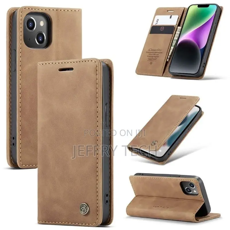 Flipcase Apple iPhone 15 - Brown