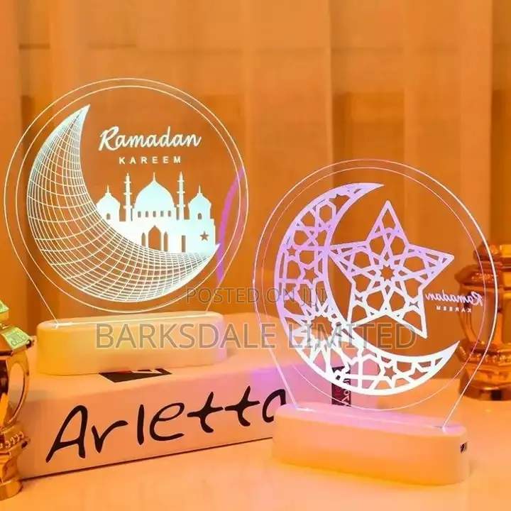 Ramadan Eid Mubarak Muslim IDD Light Decoration LED Light