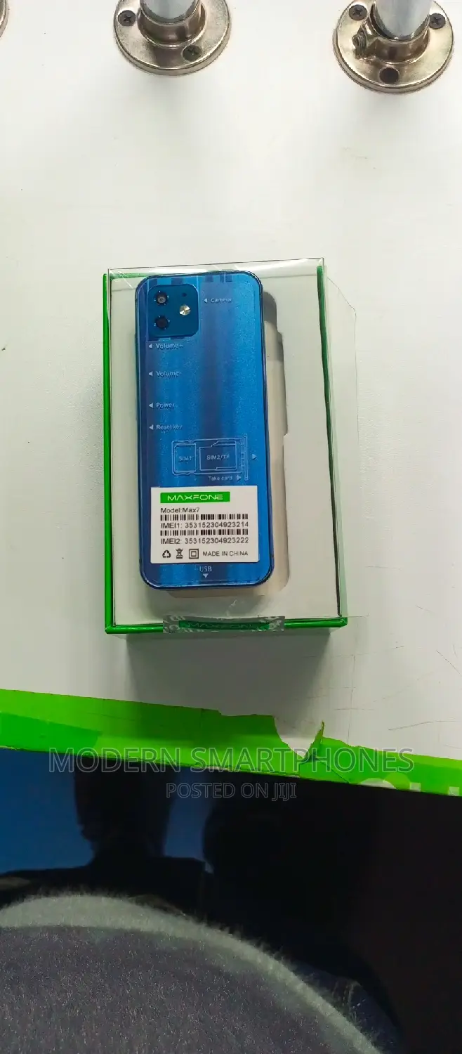 New Mobile Phone Blue