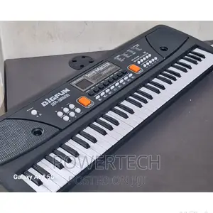 Kids 61 Keys Musical El Keyboard Piano With Microphone –