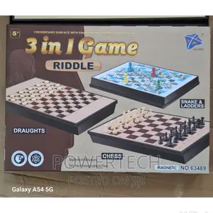 3 in 1 Chess Board .