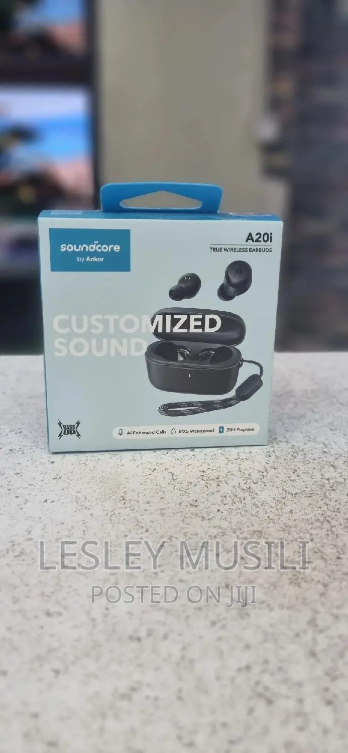 Anker Soundcore A20i True Wireless Earbuds – Black