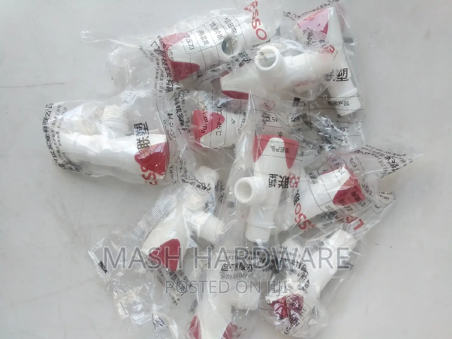 Plastic Angle Valve.(Single)