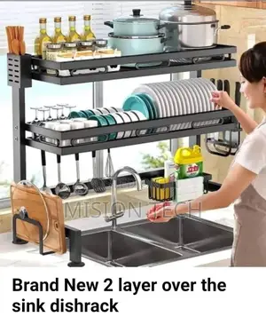 Double Layer Over the Sink Dish Drying Rack* 