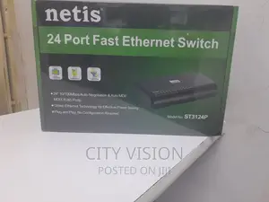 Netis Fast Ethernet Rackmount Switch (Netis St3124p)