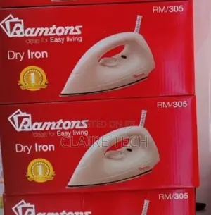 White Ramtons Dry Iron Box RM305