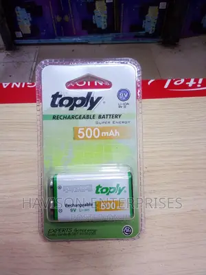 9V Toply Rechargeable Battery