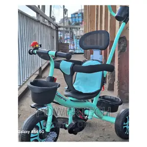Tricycle With Push Handle! .