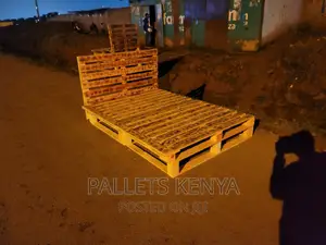 Pallet Bed- 5*6 Detachable and Blazed Pallet Bed. (FD011)