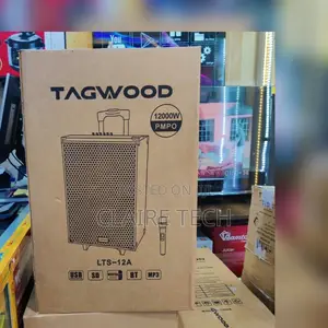 Tagwood 12 Inches Trolley Speaker LTS-12A,12000watts
