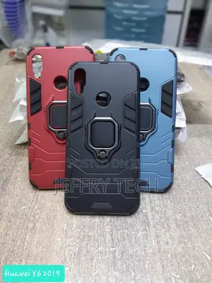 Back Cover Case With Ring Holder for Huawei Y9 2019 - Armor