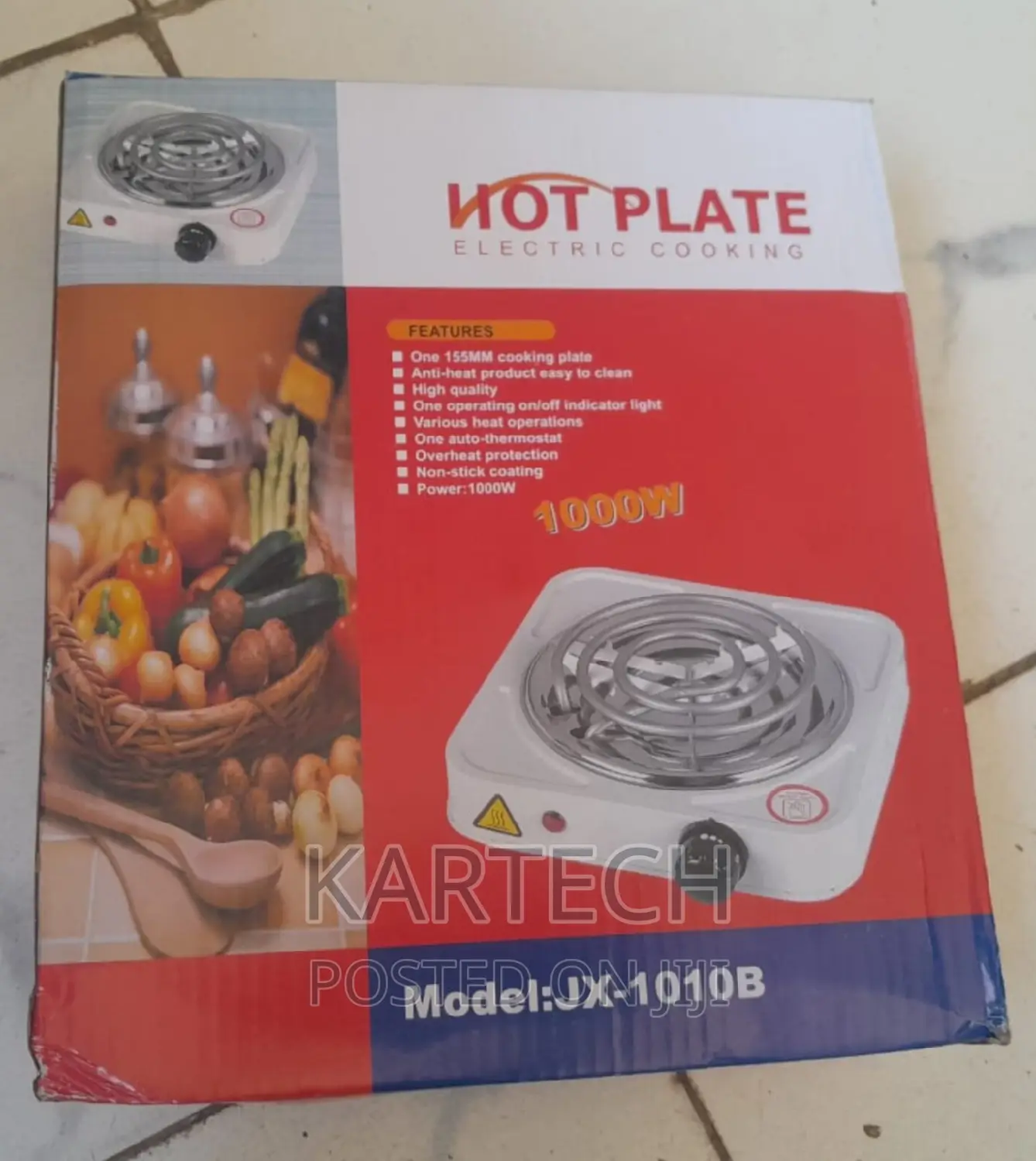 Single Hot Plate 1000W
