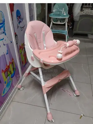 Foldable Feeding Chair With Wheels