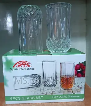 Quality 6 Pieces Quality Juice/ Water Glasses