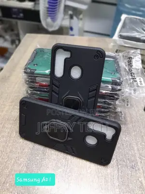 Samsung Galaxy A21 Case, STARSHOP Drop Protection Ring Kicks