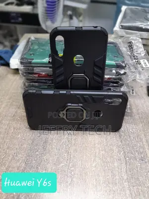 Celltime Huawei Y6s 2020 Shockproof Black Panther Magnetic R