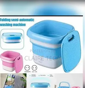 Semi Mini Washing Machine Foldable Washing Machine