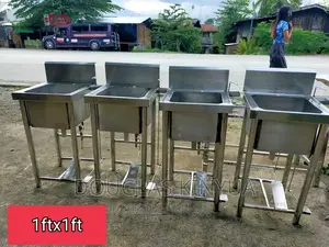 30cm *30cm Stainless Steel Single Bowl Washing Sink.