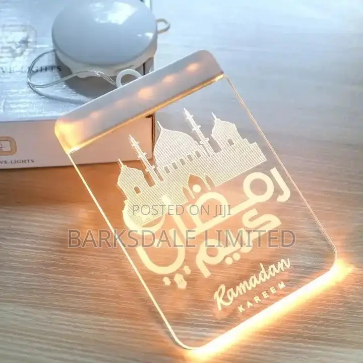 Ramadan EID Mubarak LED Lamp Lamp Lights Gift Decorations