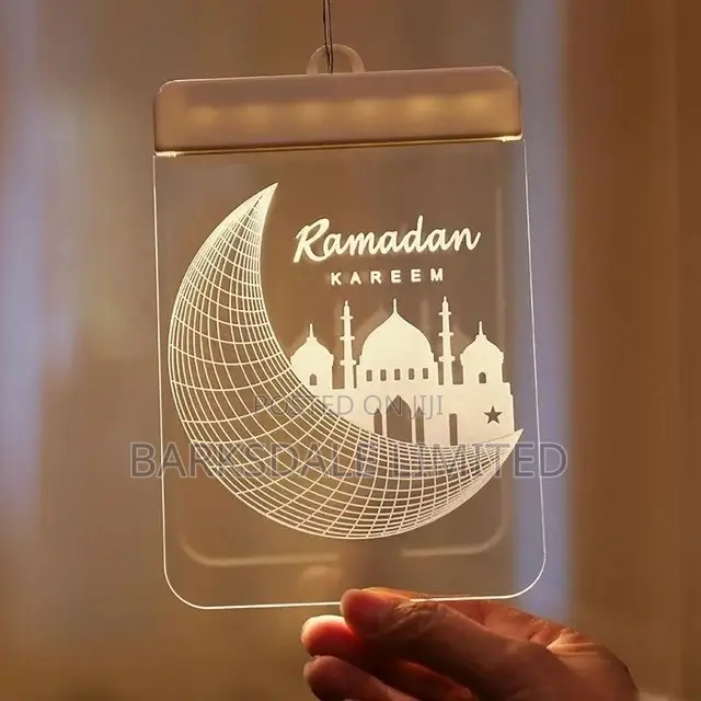 Ramadan EID Mubarak LED Lamp Lamp Lights Gift Decorations