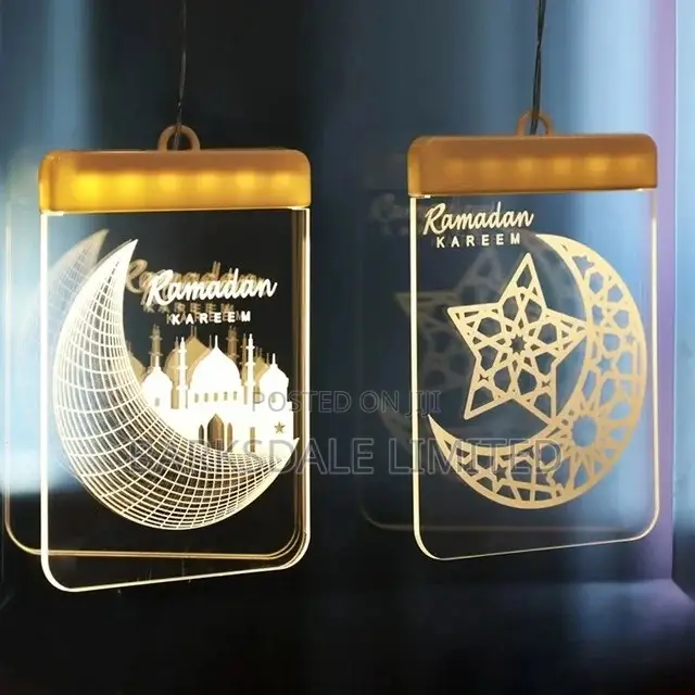Ramadan EID Mubarak LED Lamp Lamp Lights Gift Decorations