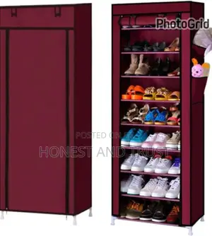 Eight Tier Shoe Rack