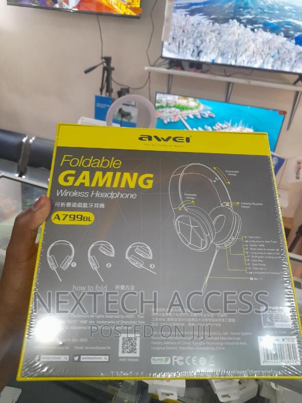 Awei A799 Foldable Gaming Wireless Headset - main view