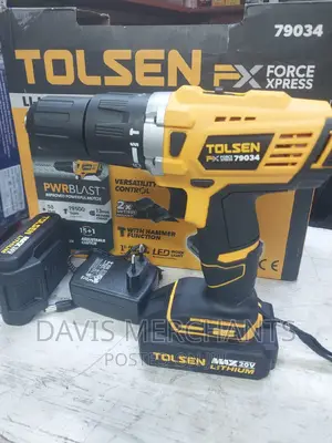 Quality Tolsen Cordless Drill 20v