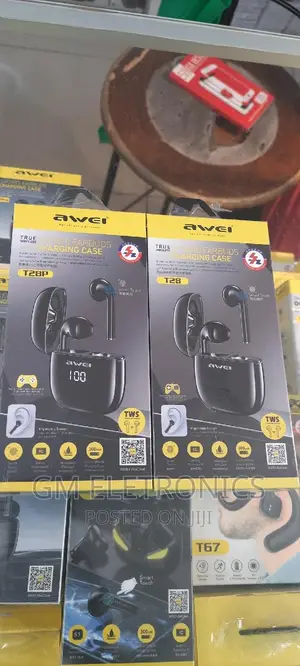 Awei T28p/ T28 TWS True Wireless Sports Earbuds.