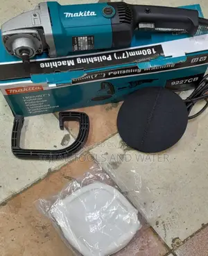 Makita 1400W 180mm 7" Polishing Machine Plus Polishers