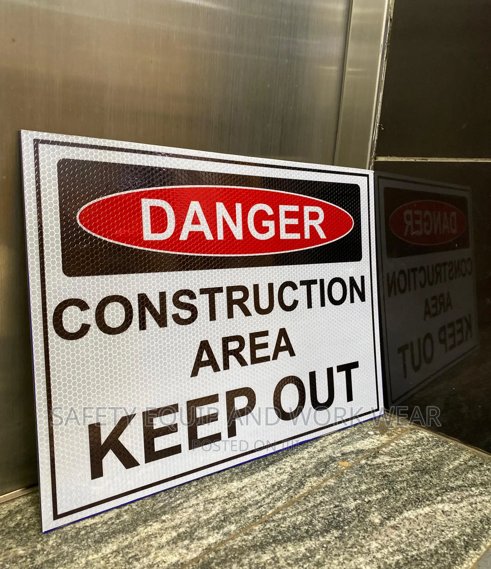 Aluco Board Construction Signages