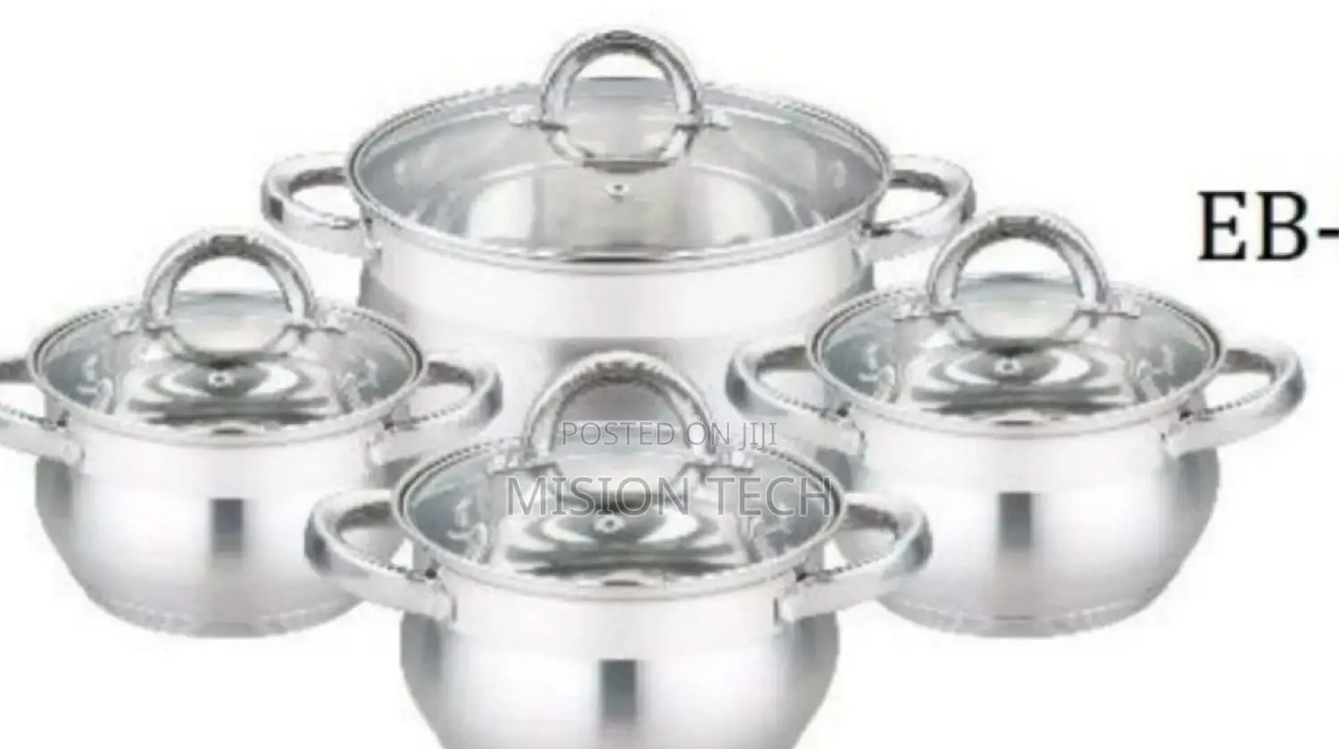 8 Pieces Edenberg Cookwere Set