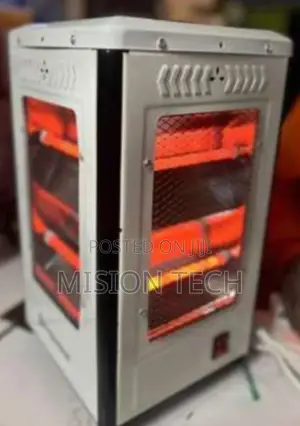 Rashnik 1600W Four Sided Quartz Halogen Room Heater