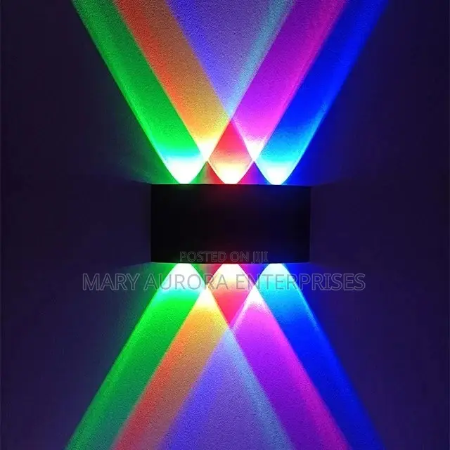 Led Multicolored Wall Light