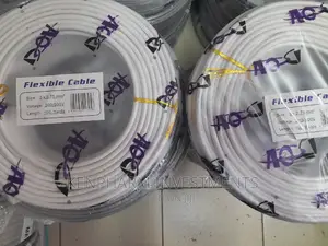 0.75mm Flexible Cable 3 Core 100 Yards