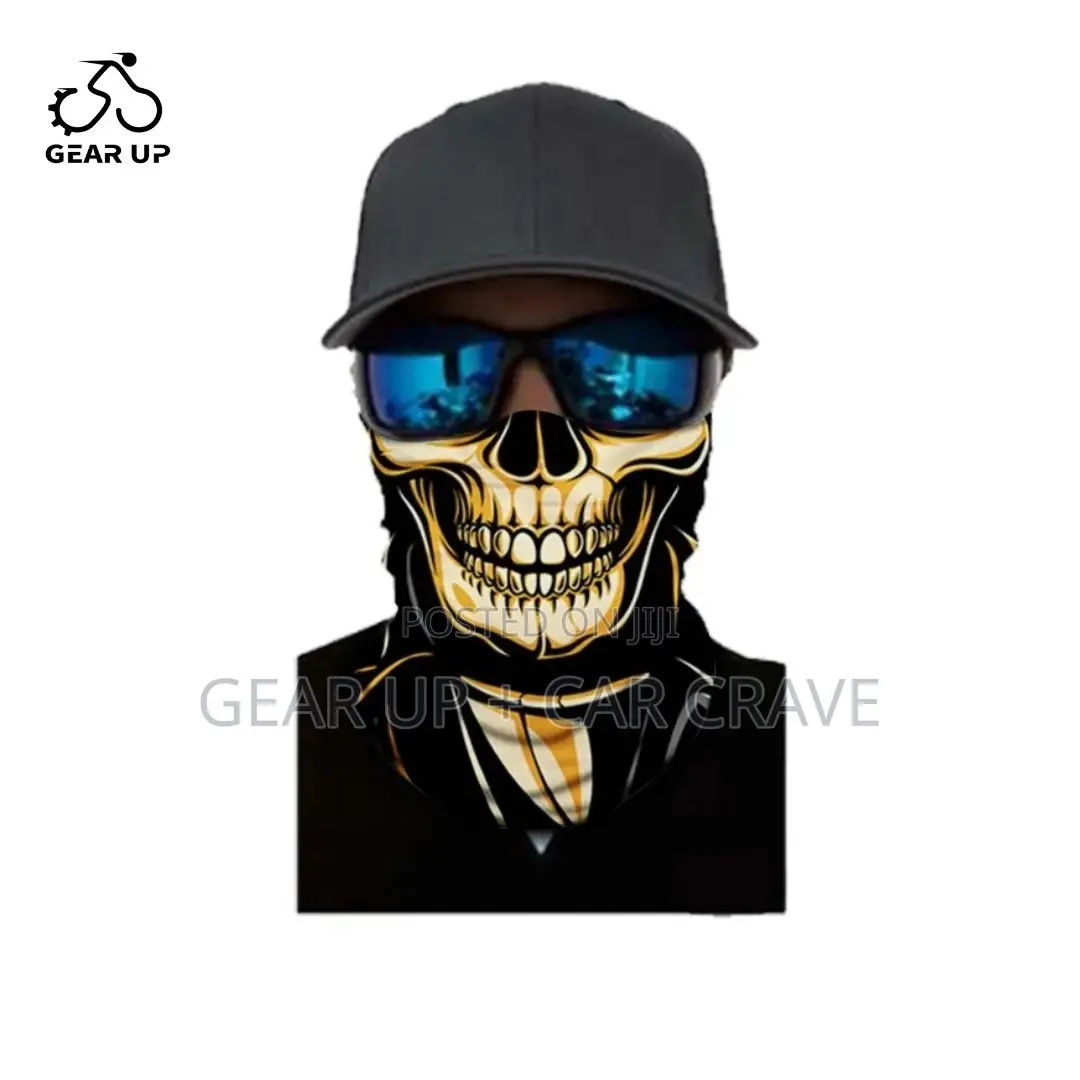 Skull Face Neck Mask