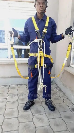 Safety Body Harness With Buckles