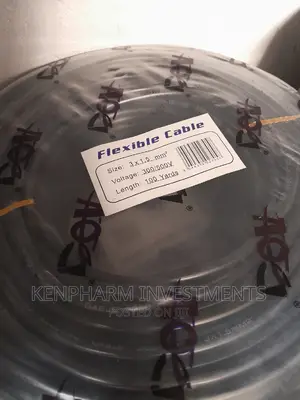 Black 1.5mm Flex Cable 300/500v
