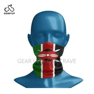 Kenya Flag Face Neck Mask
