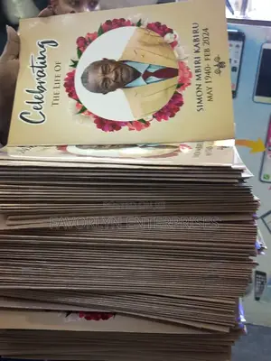 Executive Funeral Program Design and Publish